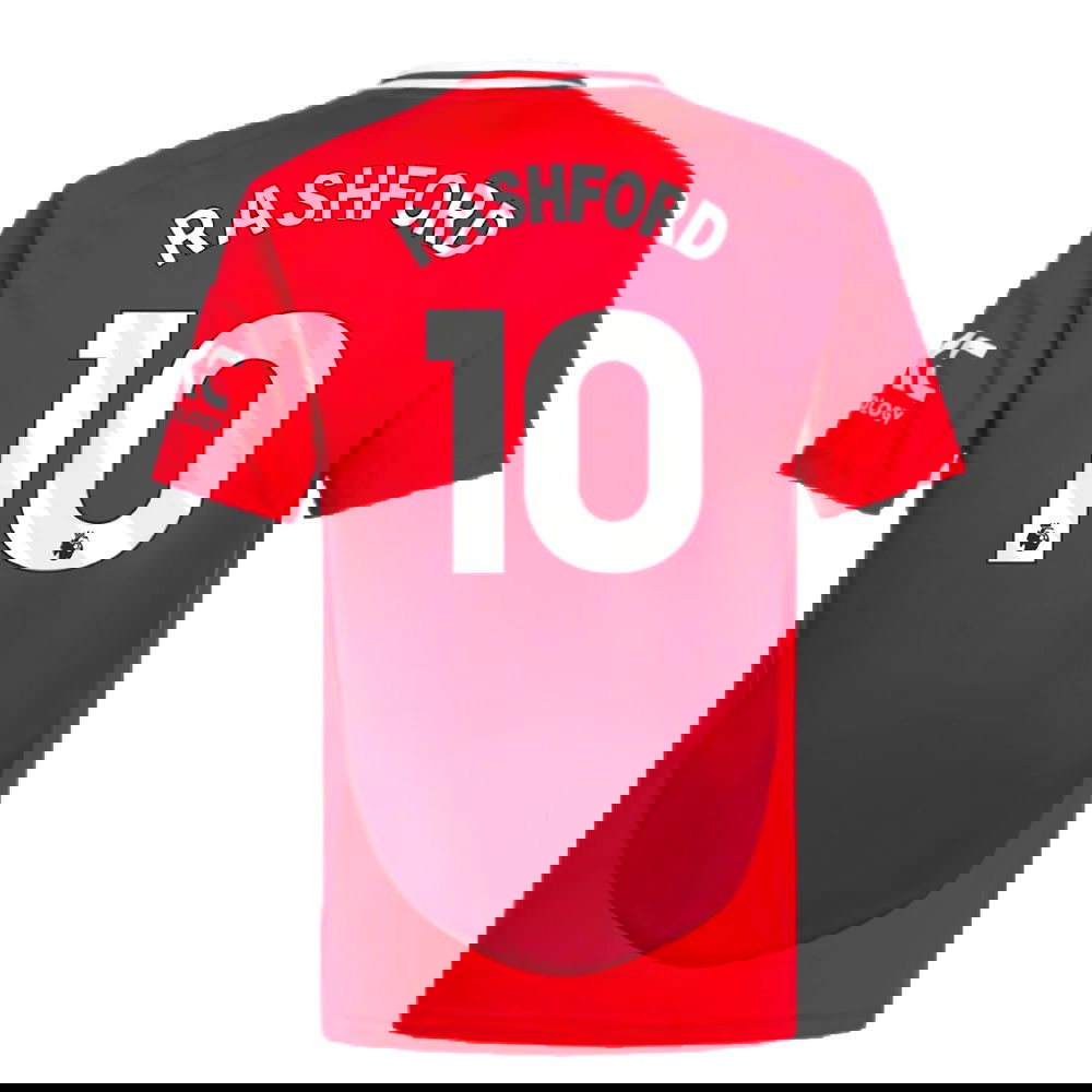 2024-2025 Man Utd Home Shirt (Kids) (Rashford 10)