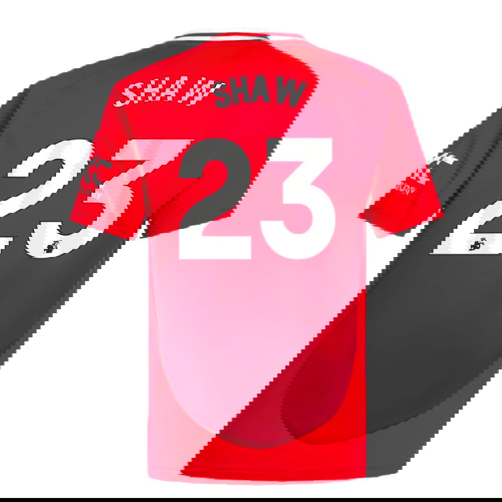 2024-2025 Man Utd Home Shirt (Kids) (Shaw 23)