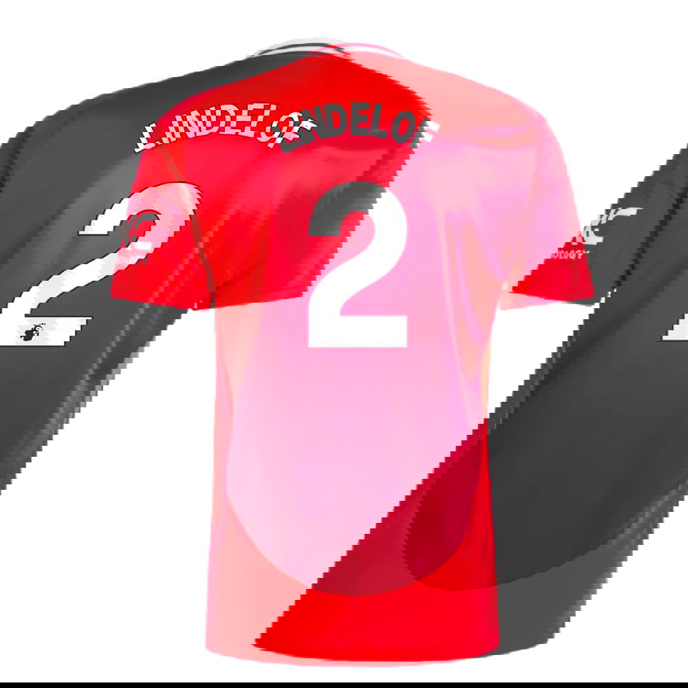 2024-2025 Man Utd Home Shirt (Lindelof 2)