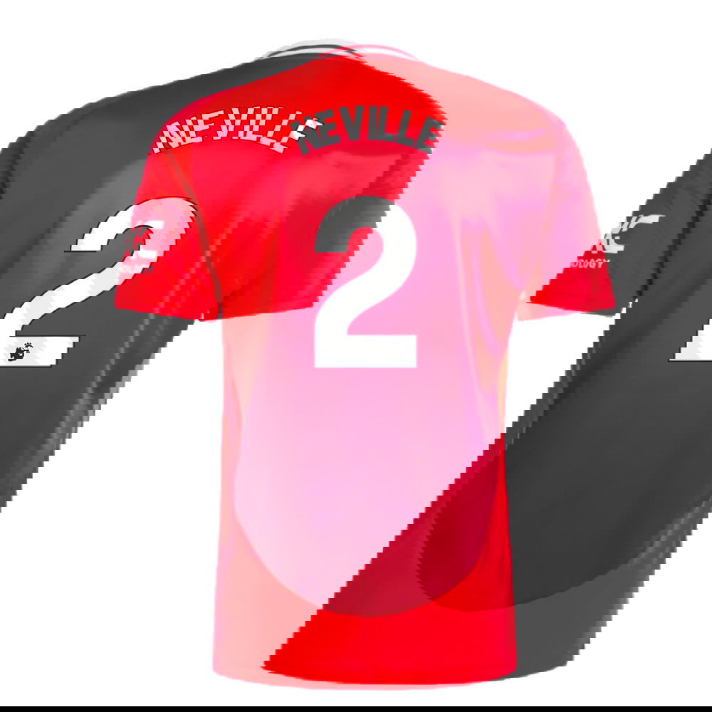 2024-2025 Man Utd Home Shirt (Neville 2)