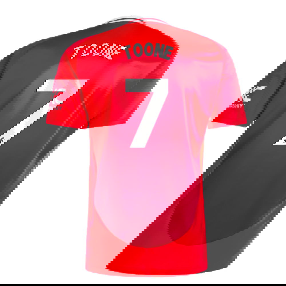 2024-2025 Man Utd Home Shirt (Toone 7)