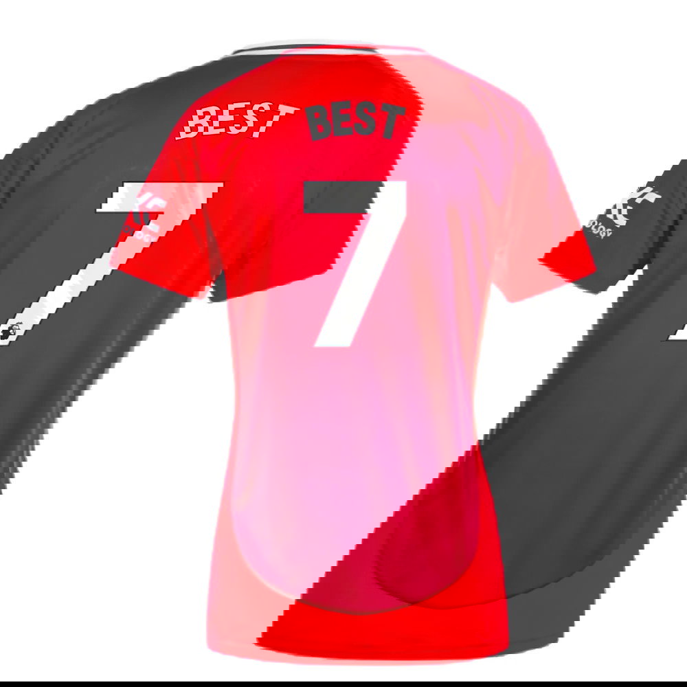 2024-2025 Man Utd Home Shirt (Womens) (Best 7)