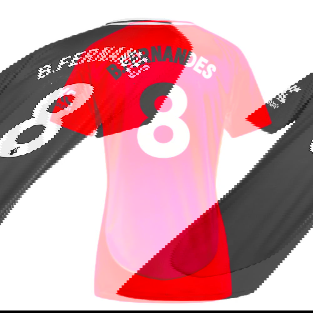 2024-2025 Man Utd Home Shirt (Womens) (B.Fernandes 8)