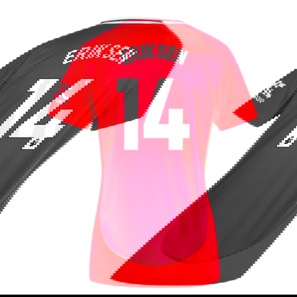 2024-2025 Man Utd Home Shirt (Womens) (Eriksen 14)