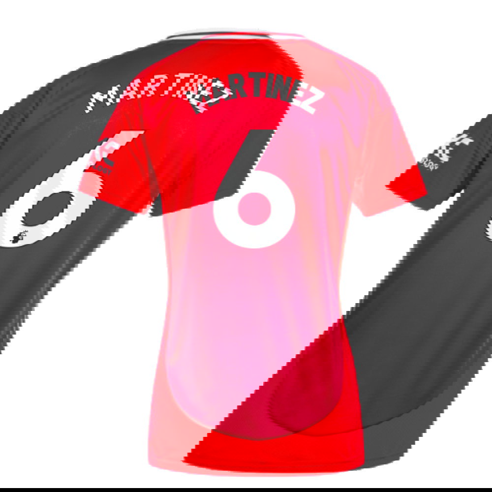 2024-2025 Man Utd Home Shirt (Womens) (Martinez 6)