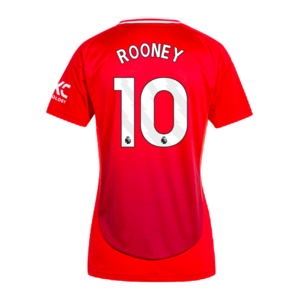 2024-2025 Man Utd Home Shirt (Womens) (Rooney 10)