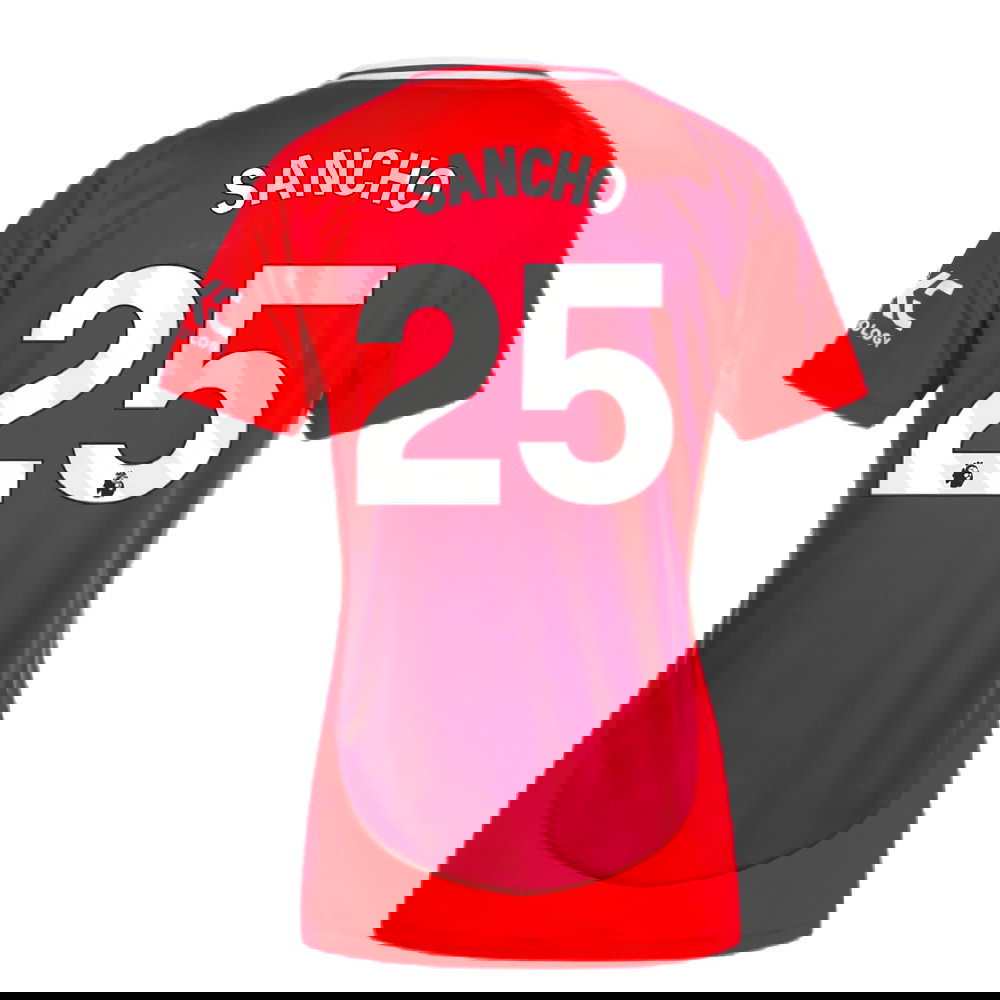 2024-2025 Man Utd Home Shirt (Womens) (Sancho 25)