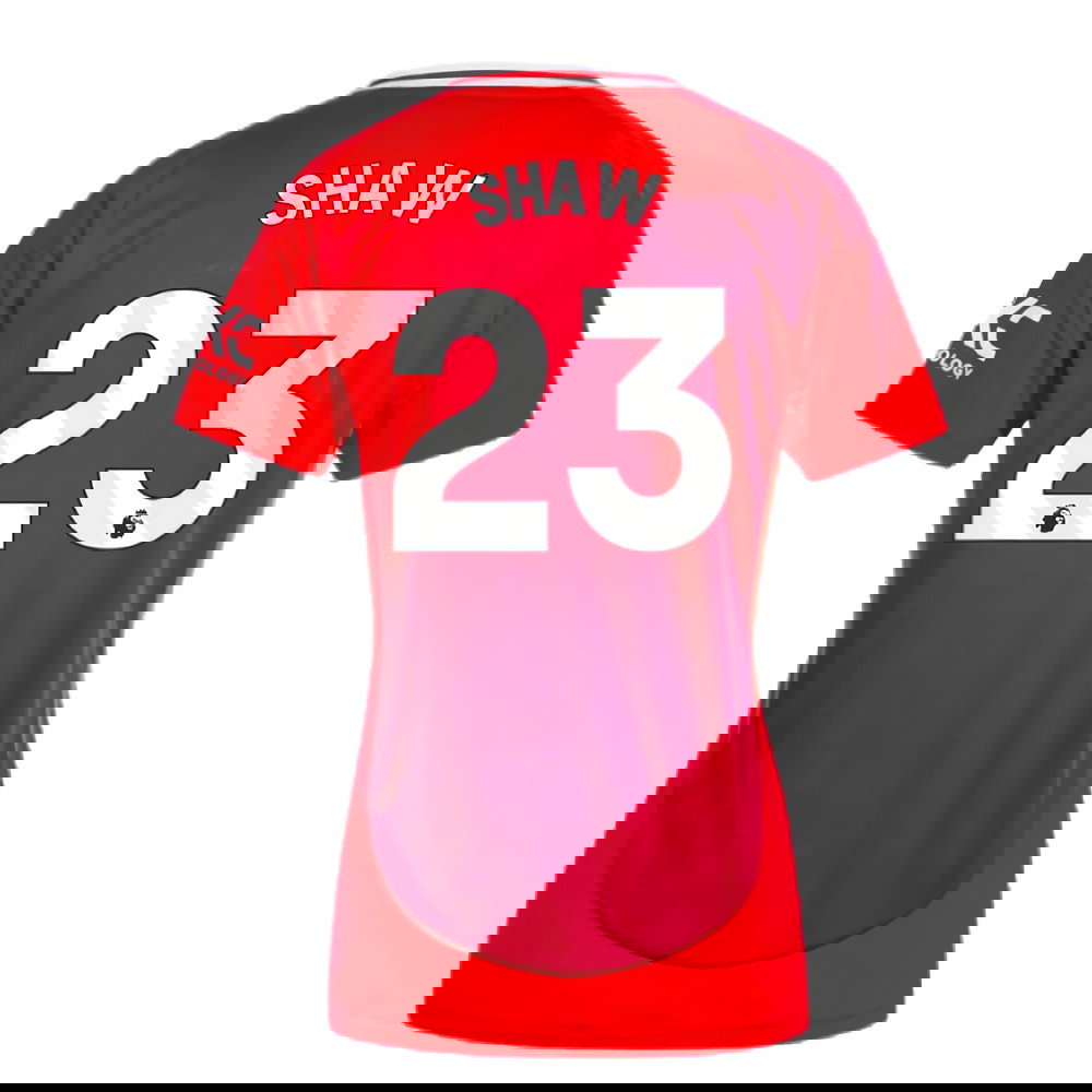 2024-2025 Man Utd Home Shirt (Womens) (Shaw 23)