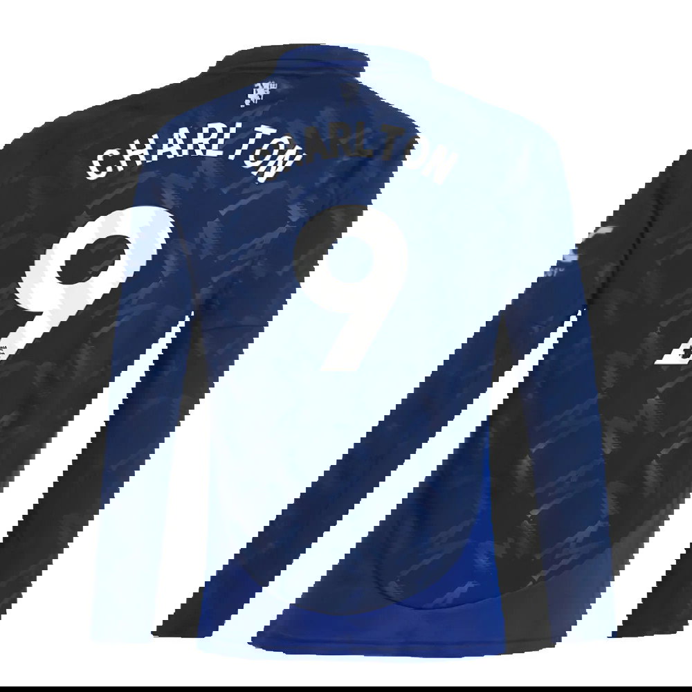 2024-2025 Man Utd Long Sleeve Away Shirt (Kids) (Charlton 9)