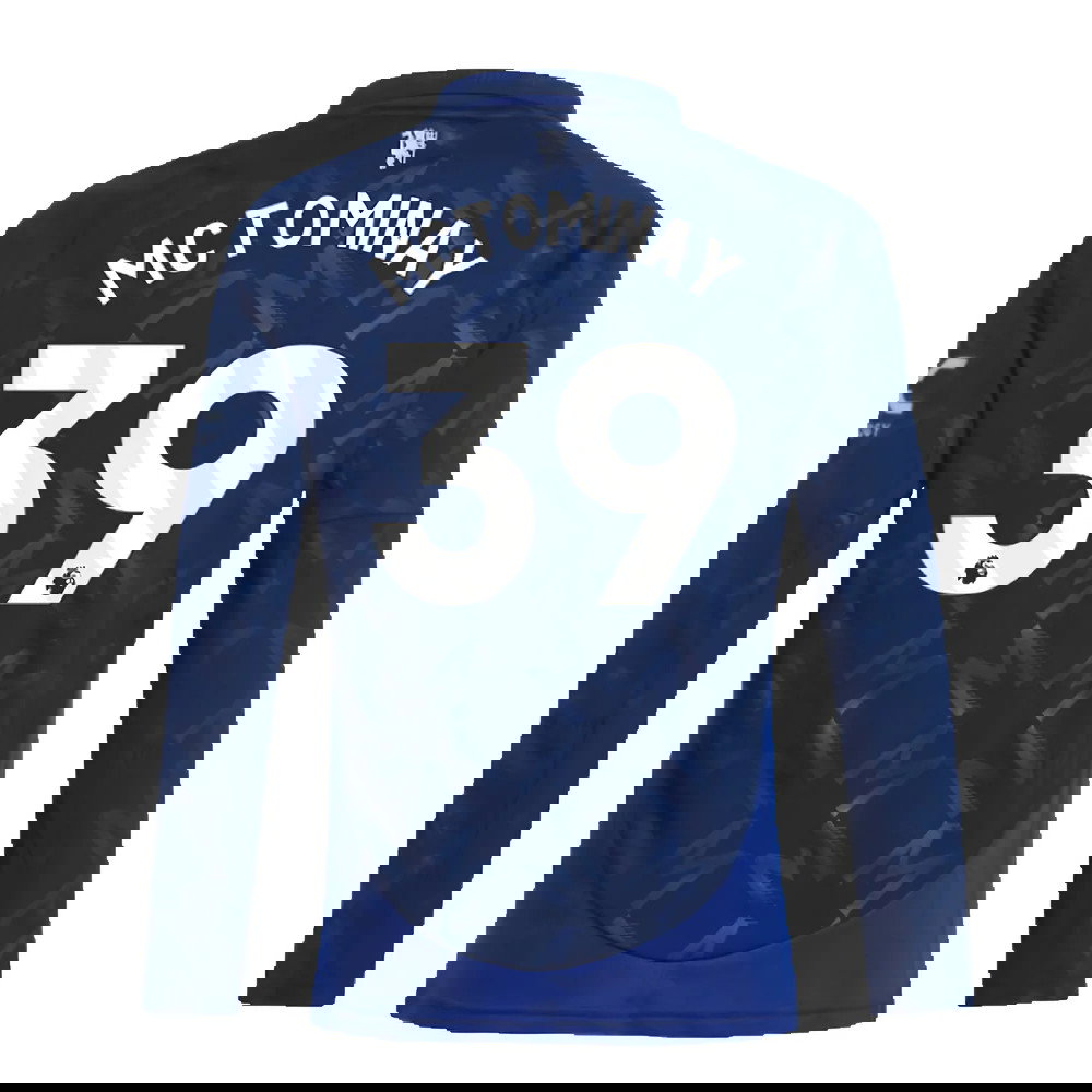 2024-2025 Man Utd Long Sleeve Away Shirt (Kids) (McTominay 39)