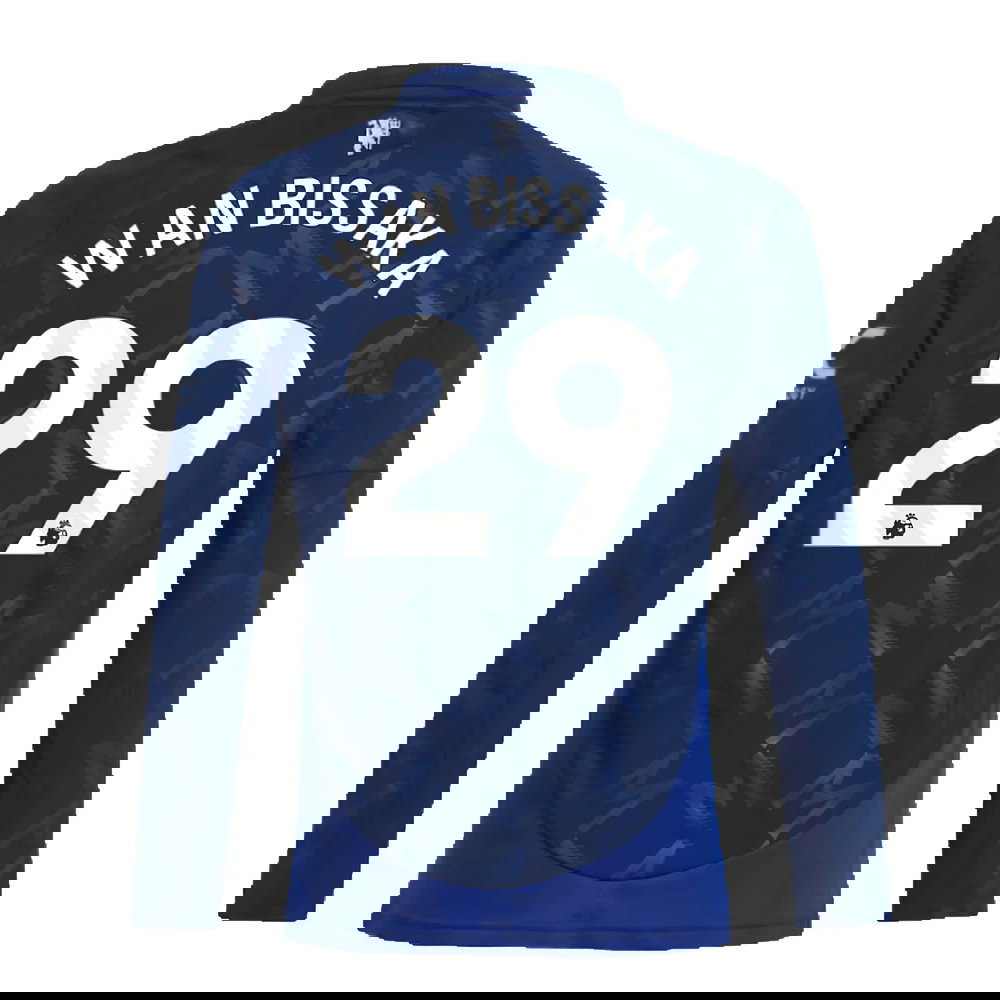 2024-2025 Man Utd Long Sleeve Away Shirt (Kids) (Wan Bissaka 29)