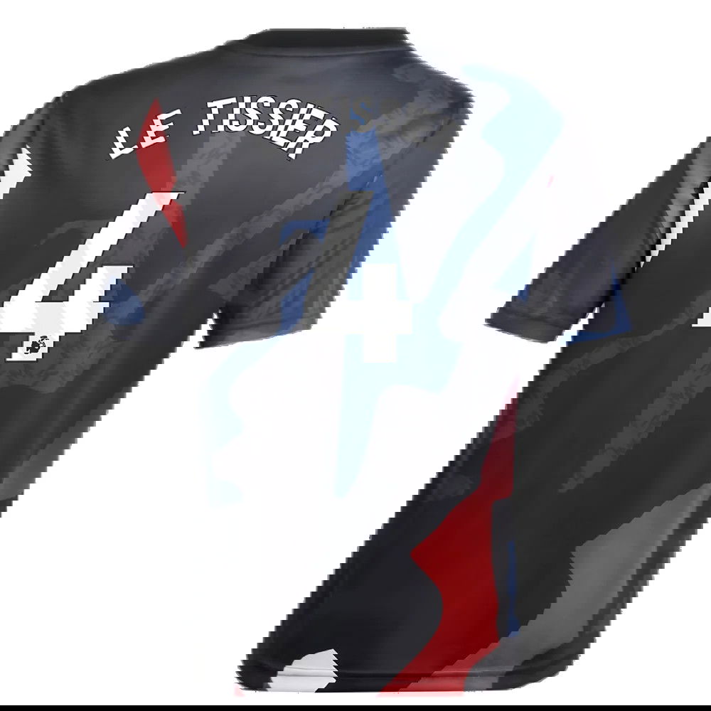 2024-2025 Man Utd Pre-Match Jersey (Black) - Kids (Le Tissier 4)