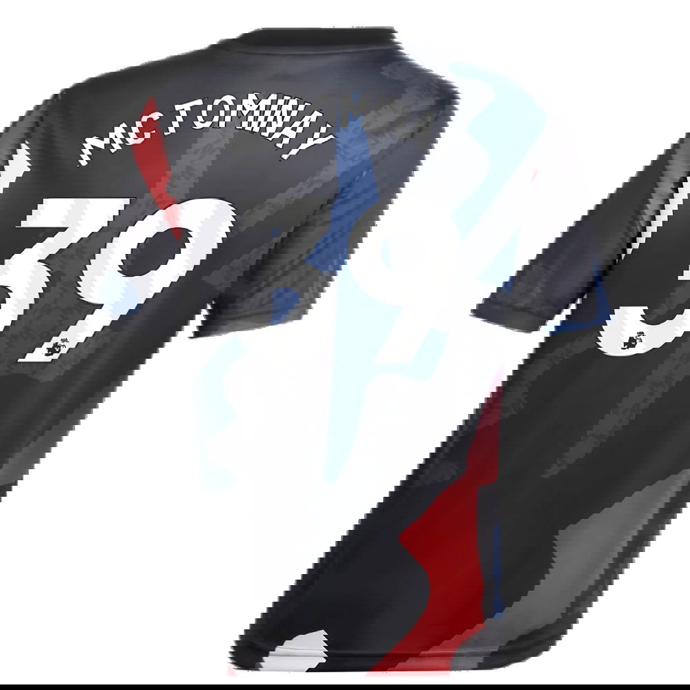 2024-2025 Man Utd Pre-Match Jersey (Black) - Kids (McTominay 39)