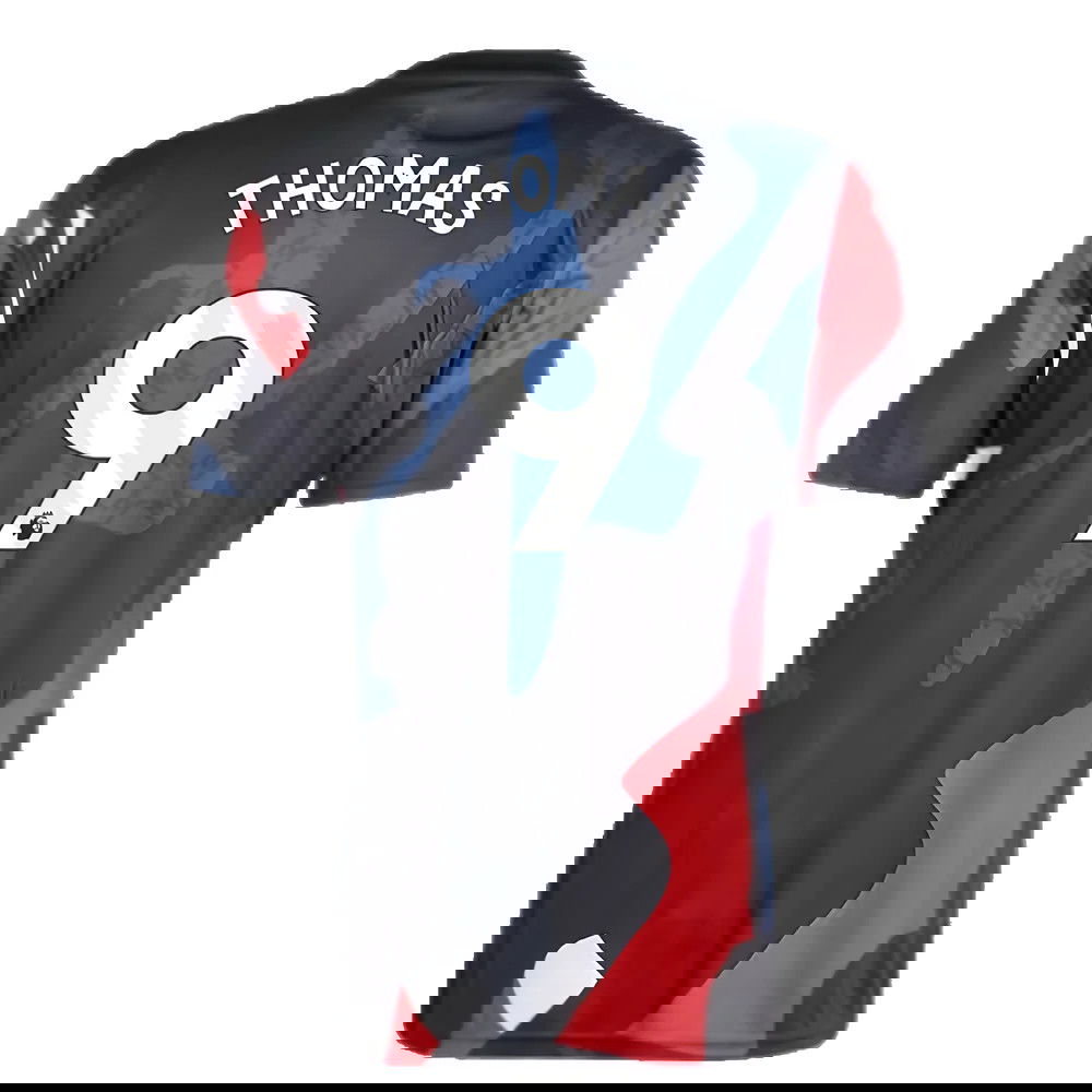 2024-2025 Man Utd Pre-Match Jersey (Black) (Thomas 9)