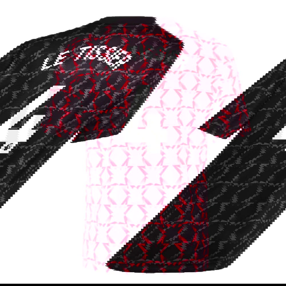 2024-2025 Man Utd Pre-Match Shirt (Black) - Kids (Le Tissier 4)