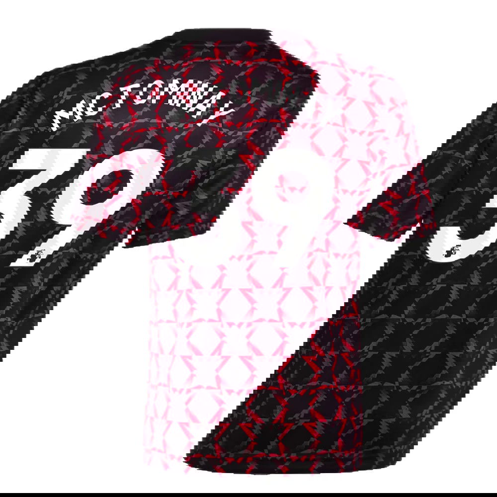 2024-2025 Man Utd Pre-Match Shirt (Black) - Kids (McTominay 39)