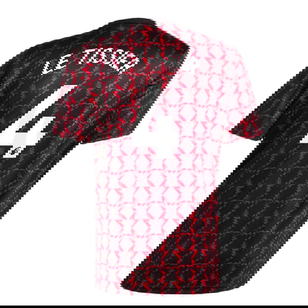 2024-2025 Man Utd Pre-Match Shirt (Black) (Le Tissier 4)