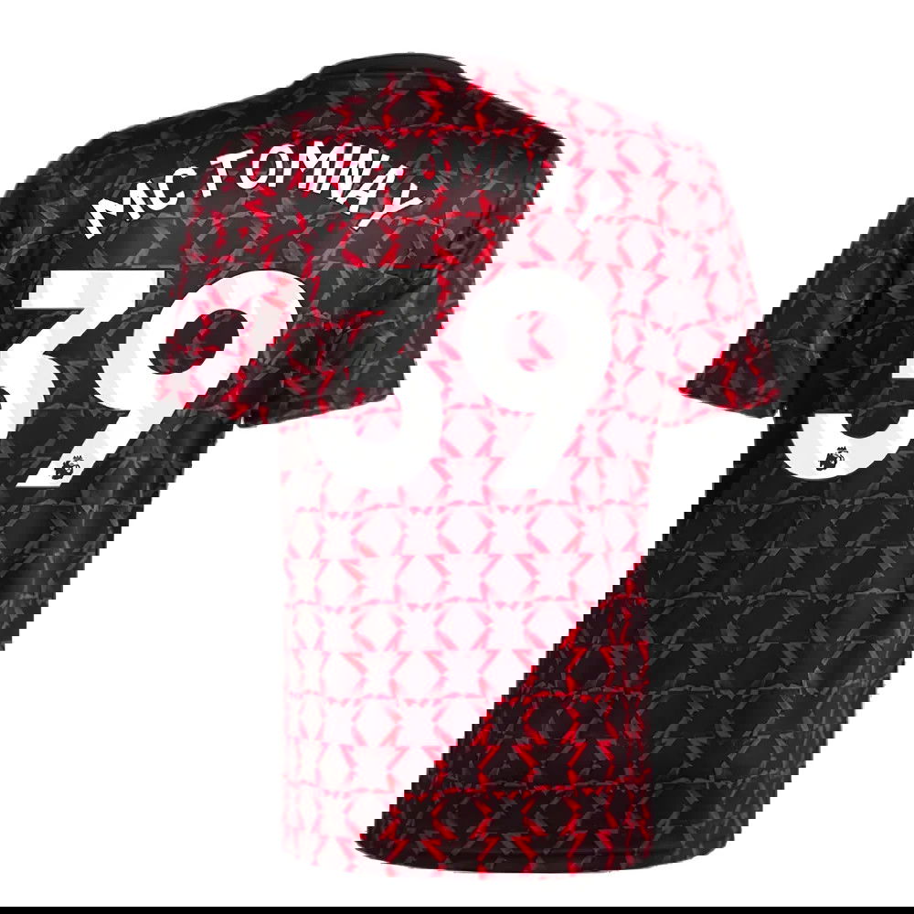 2024-2025 Man Utd Pre-Match Shirt (Black) (McTominay 39)