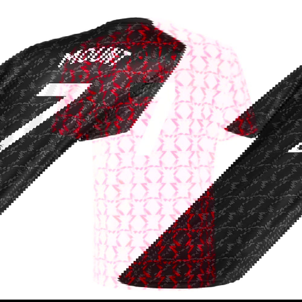 2024-2025 Man Utd Pre-Match Shirt (Black) (Mount 7)