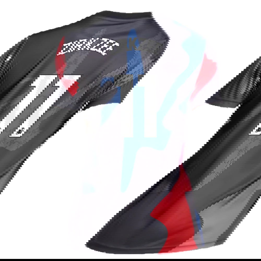 2024-2025 Man Utd Pre-Match Shirt (Black) - Womens (Zirkzee 11)