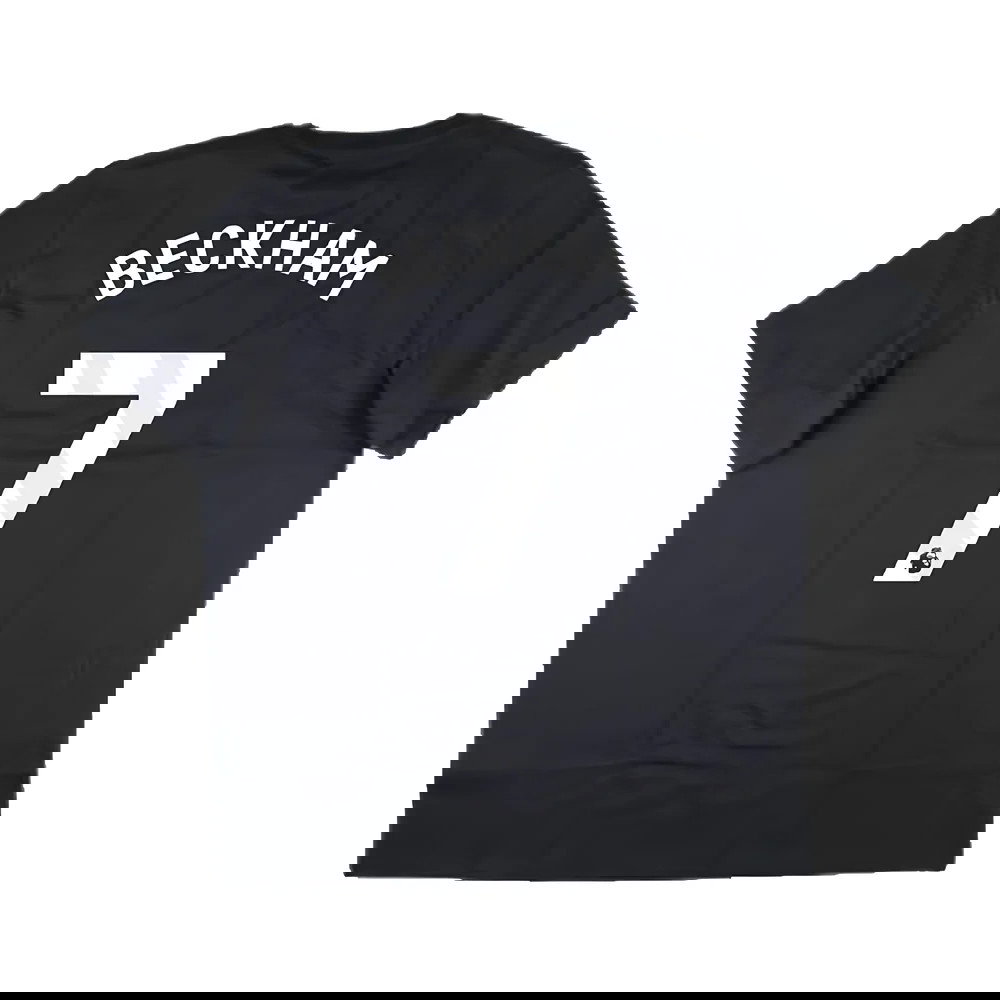 2024-2025 Man Utd Seasonal Graphic Tee (Night Grey) (Beckham 7)
