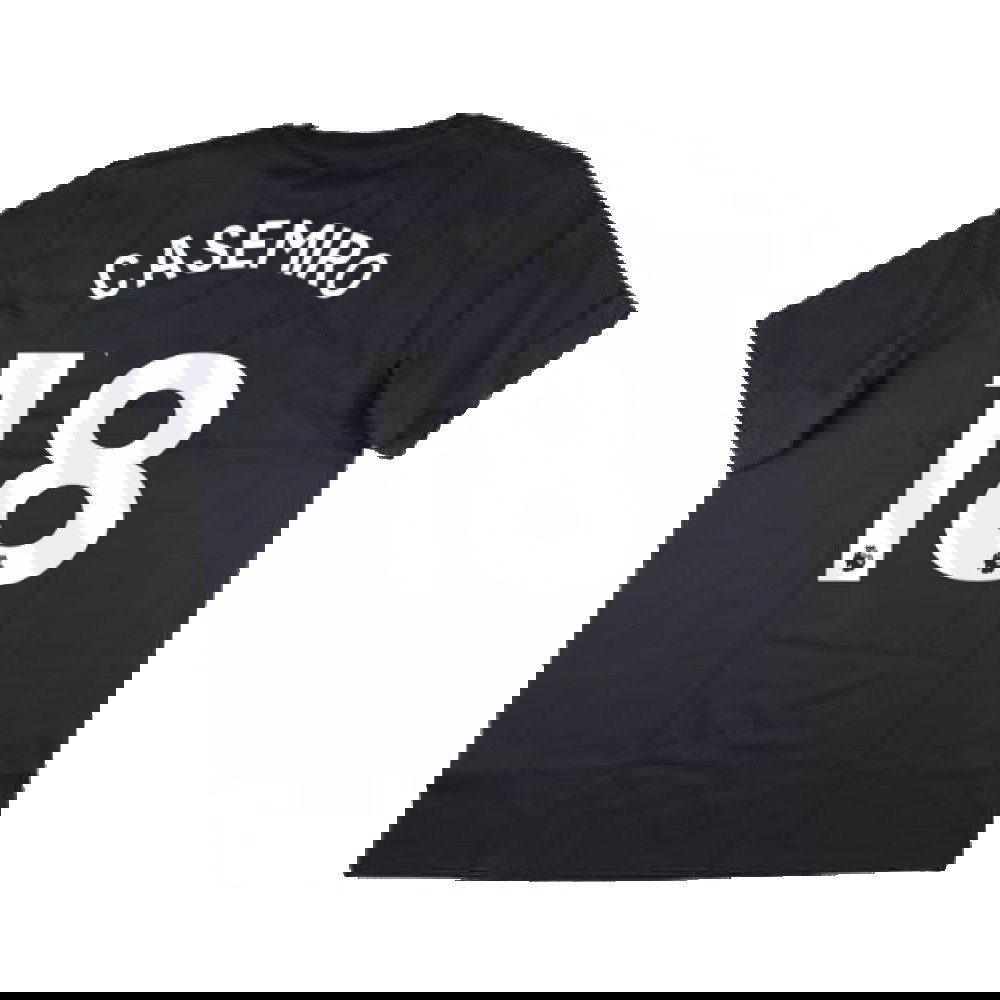 2024-2025 Man Utd Seasonal Graphic Tee (Night Grey) (Casemiro 18)