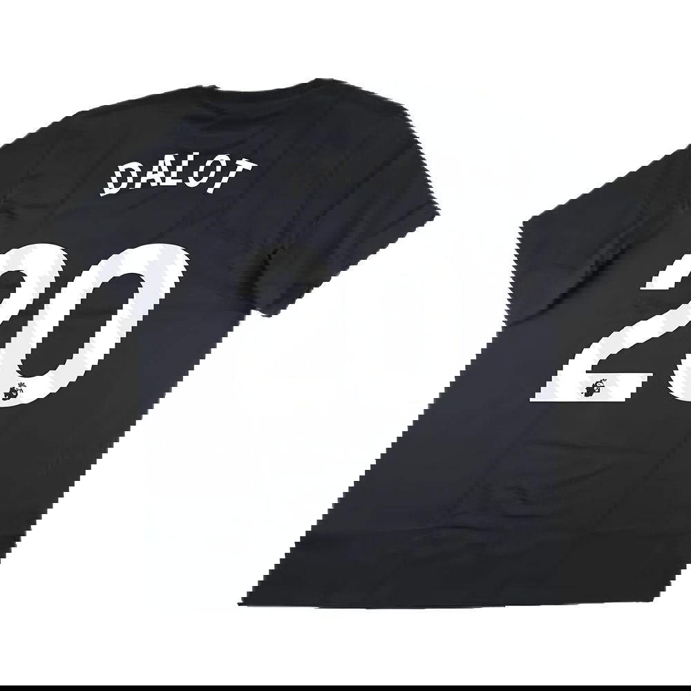 2024-2025 Man Utd Seasonal Graphic Tee (Night Grey) (Dalot 20)