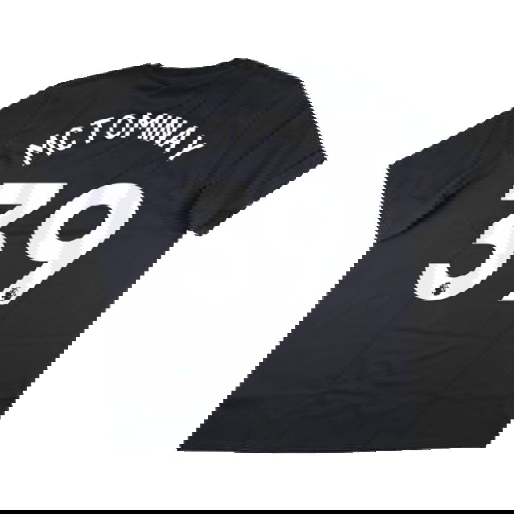 2024-2025 Man Utd Seasonal Graphic Tee (Night Grey) (McTominay 39)
