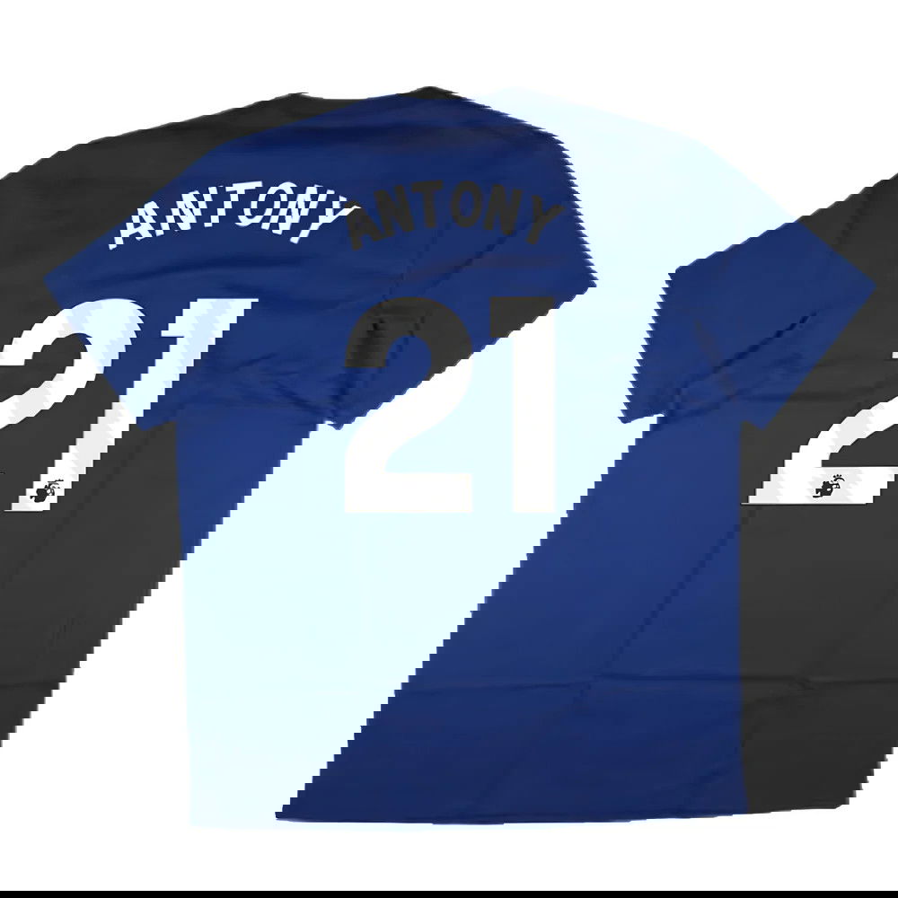 2024-2025 Man Utd Seasonal Tee (Victory Blue) (Antony 21)