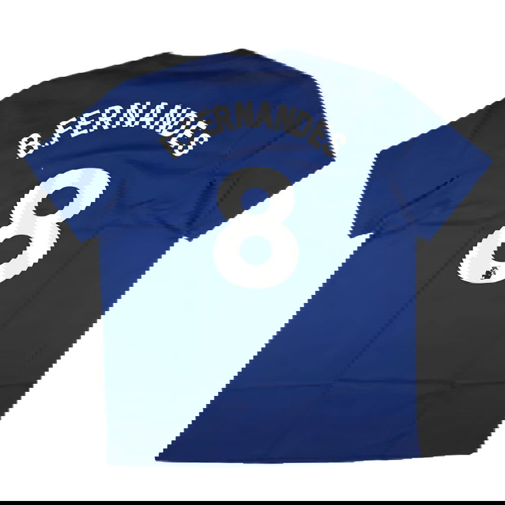 2024-2025 Man Utd Seasonal Tee (Victory Blue) (B.Fernandes 8)