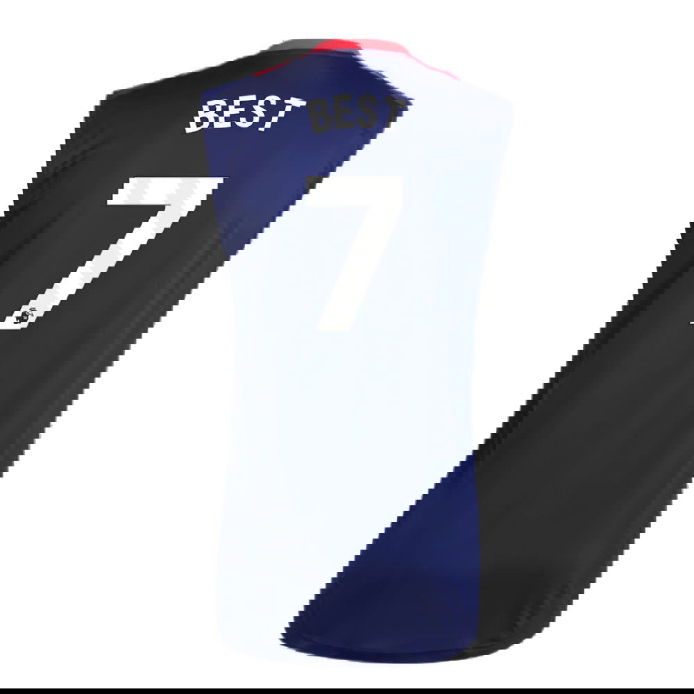 2024-2025 Man Utd Sleeveless Jersey (Night Indigo) (Best 7)