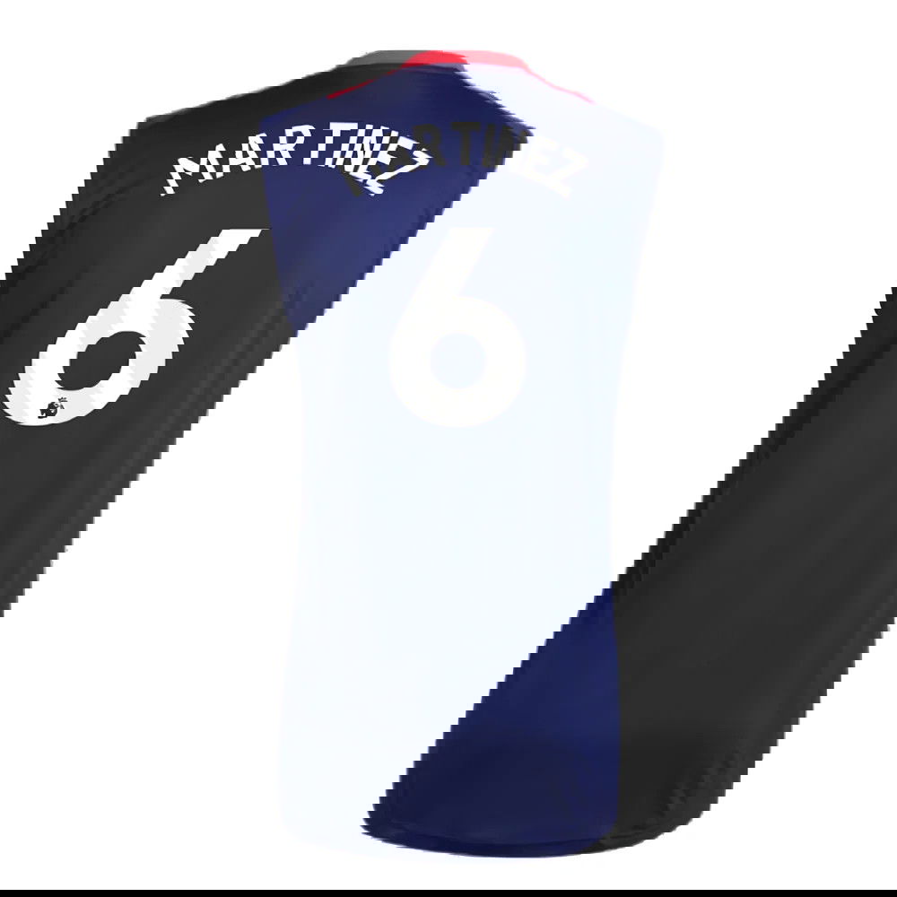 2024-2025 Man Utd Sleeveless Jersey (Night Indigo) (Martinez 6)