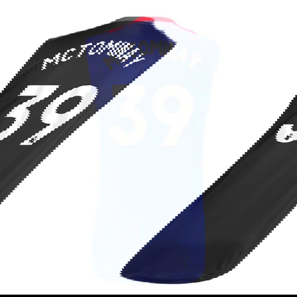 2024-2025 Man Utd Sleeveless Jersey (Night Indigo) (McTominay 39)