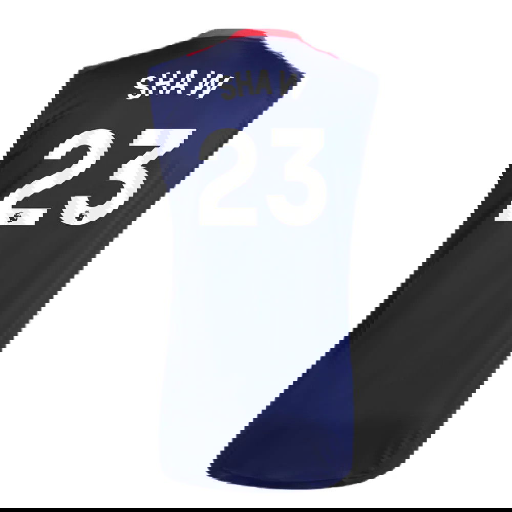 2024-2025 Man Utd Sleeveless Jersey (Night Indigo) (Shaw 23)