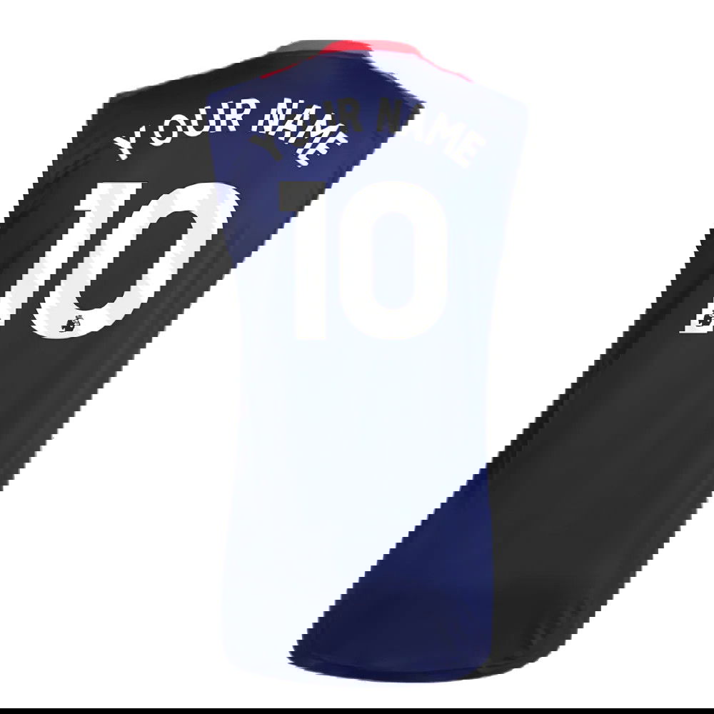 2024-2025 Man Utd Sleeveless Jersey (Night Indigo) (Your Name)