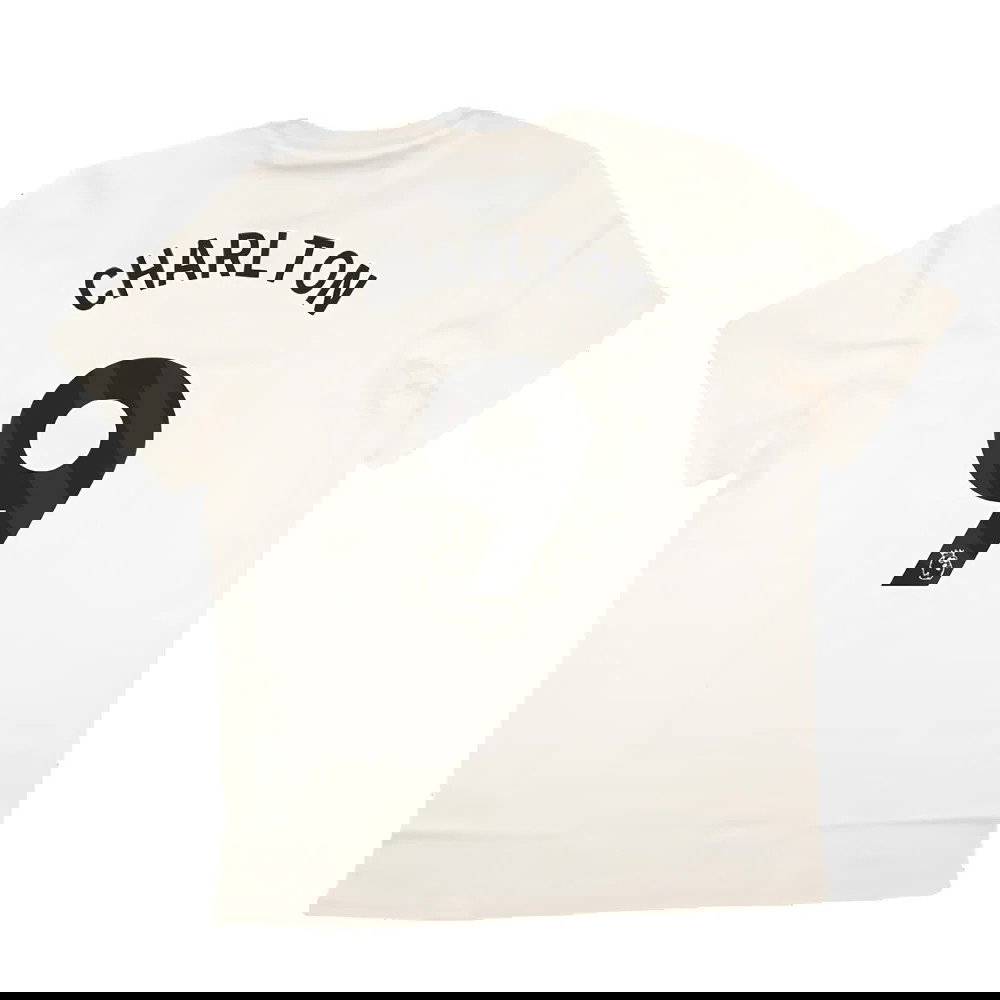 2024-2025 Man Utd SZN Graphic Tee (Cream White) (Charlton 9)