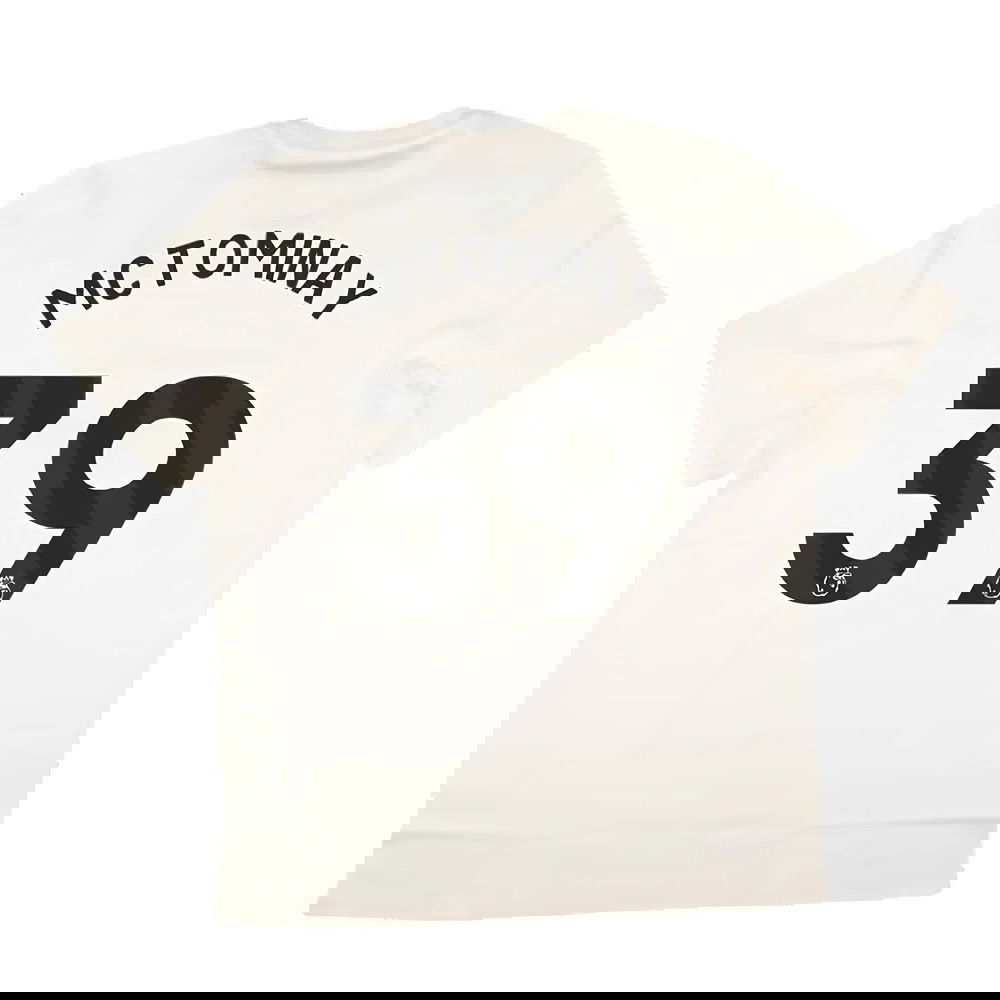 2024-2025 Man Utd SZN Graphic Tee (Cream White) (McTominay 39)