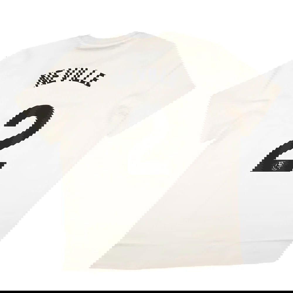 2024-2025 Man Utd SZN Graphic Tee (Cream White) (Neville 2)