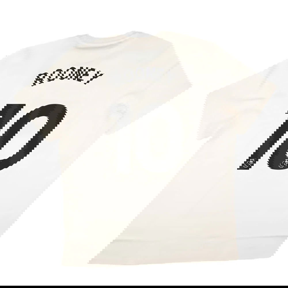 2024-2025 Man Utd SZN Graphic Tee (Cream White) (Rooney 10)