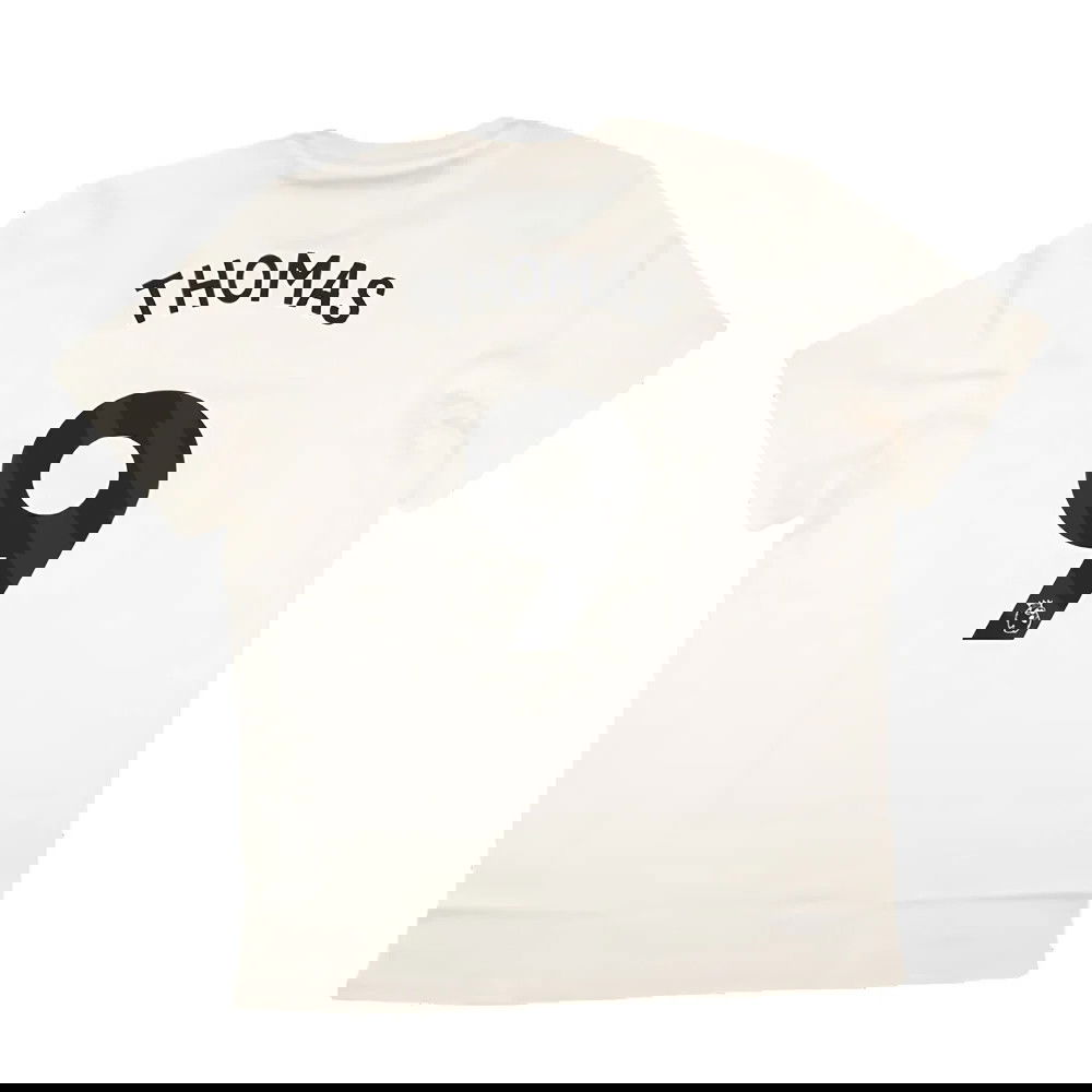 2024-2025 Man Utd SZN Graphic Tee (Cream White) (Thomas 9)