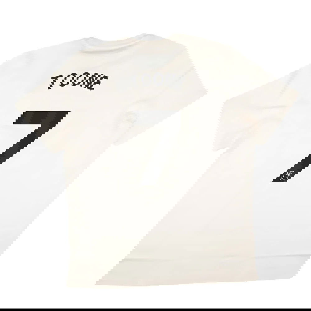 2024-2025 Man Utd SZN Graphic Tee (Cream White) (Toone 7)