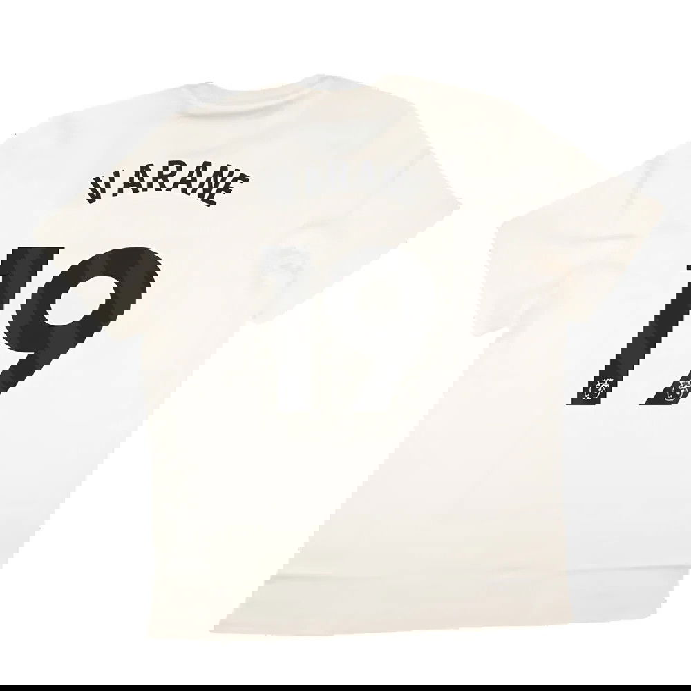 2024-2025 Man Utd SZN Graphic Tee (Cream White) (Varane 19)