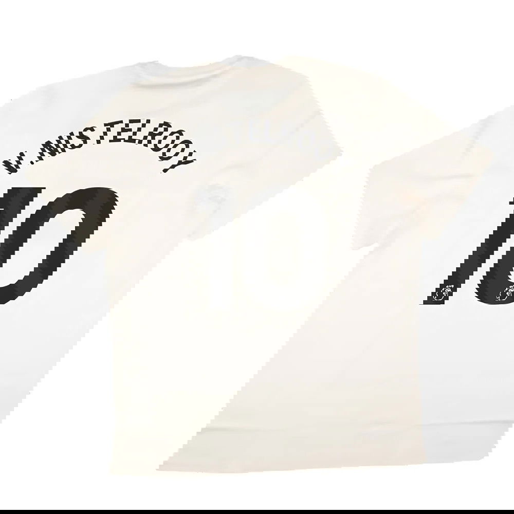2024-2025 Man Utd SZN Graphic Tee (Cream White) (V.Nistelrooy 10)