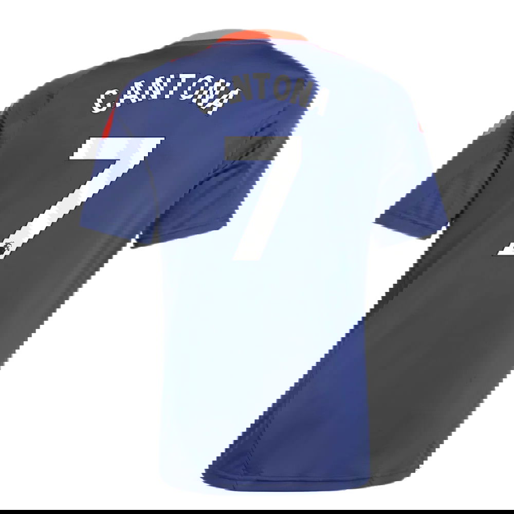 2024-2025 Man Utd Training Jersey (Night Indigo) - Kids (Cantona 7)