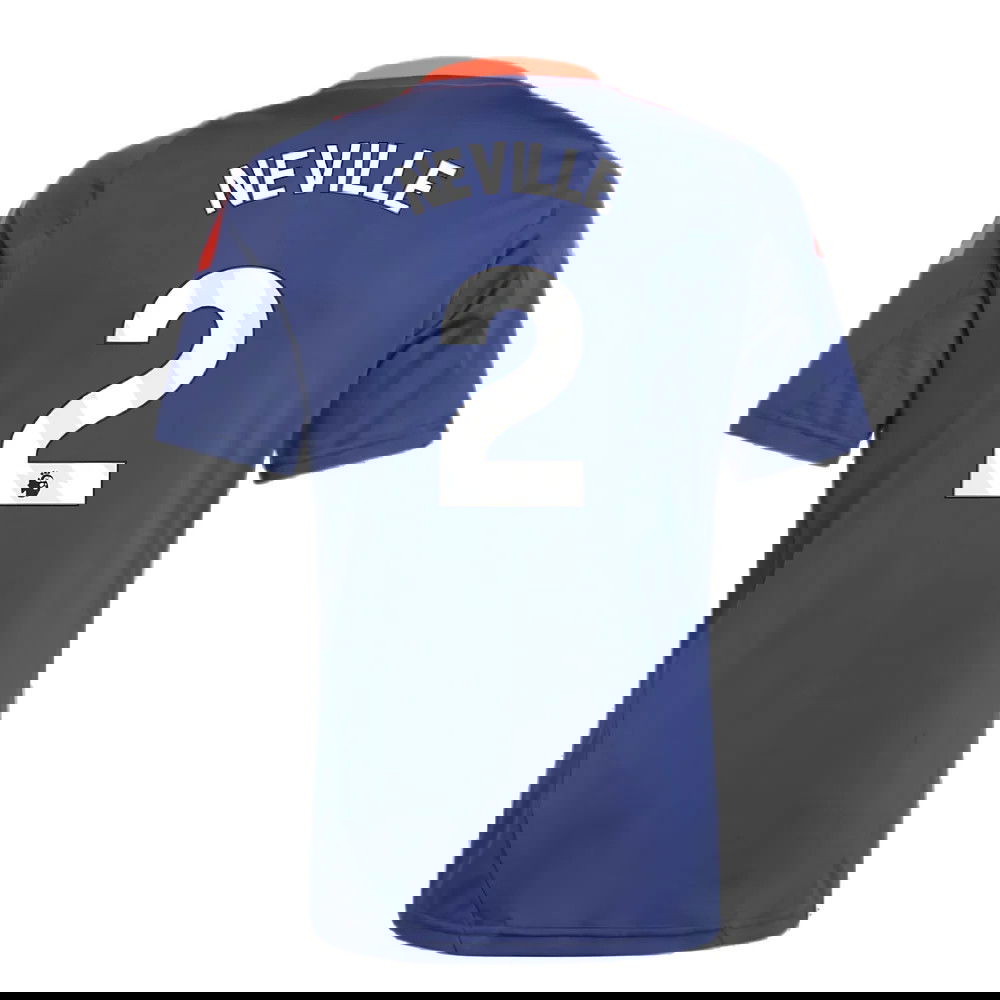 2024-2025 Man Utd Training Jersey (Night Indigo) - Kids (Neville 2)