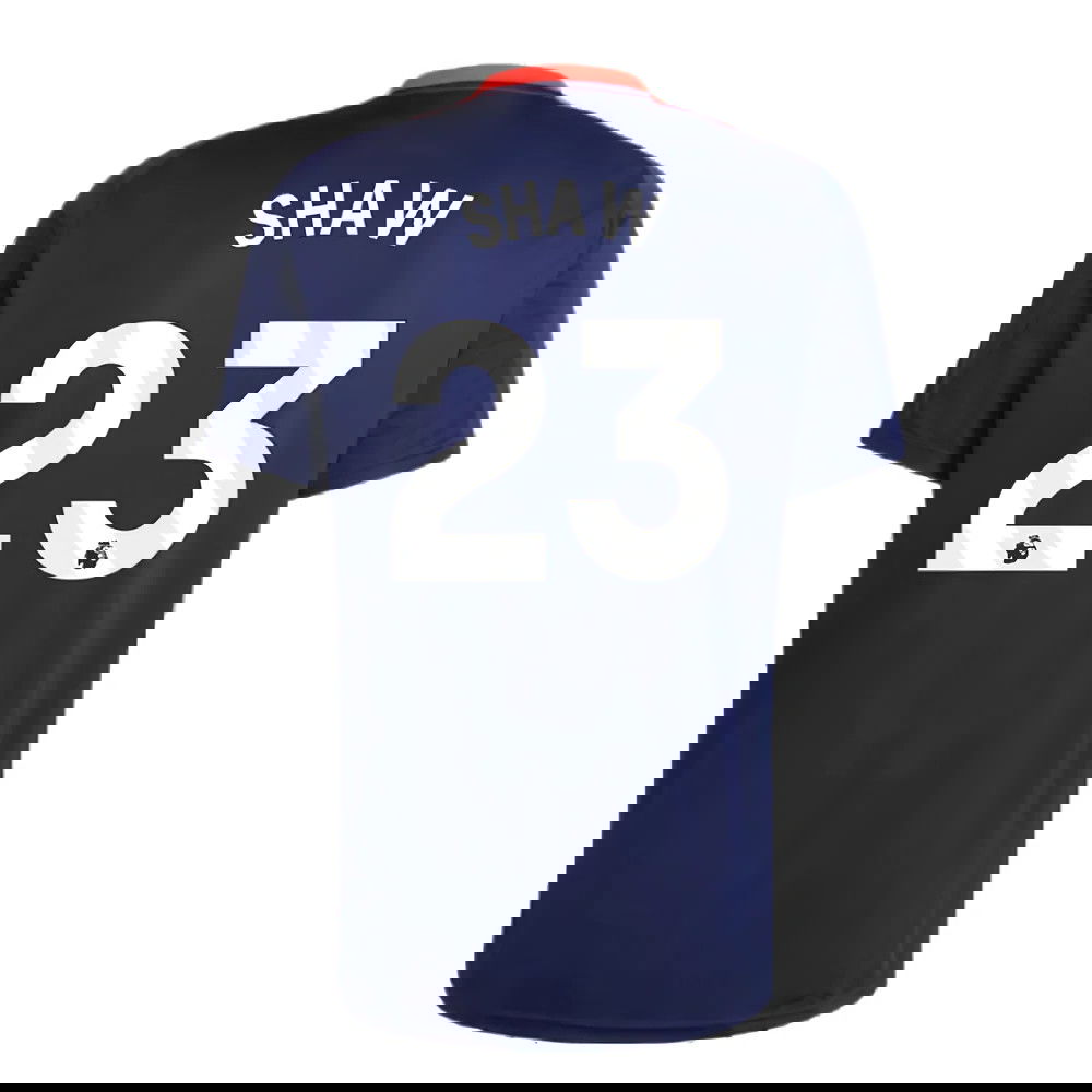 2024-2025 Man Utd Training Jersey (Night Indigo) (Shaw 23)