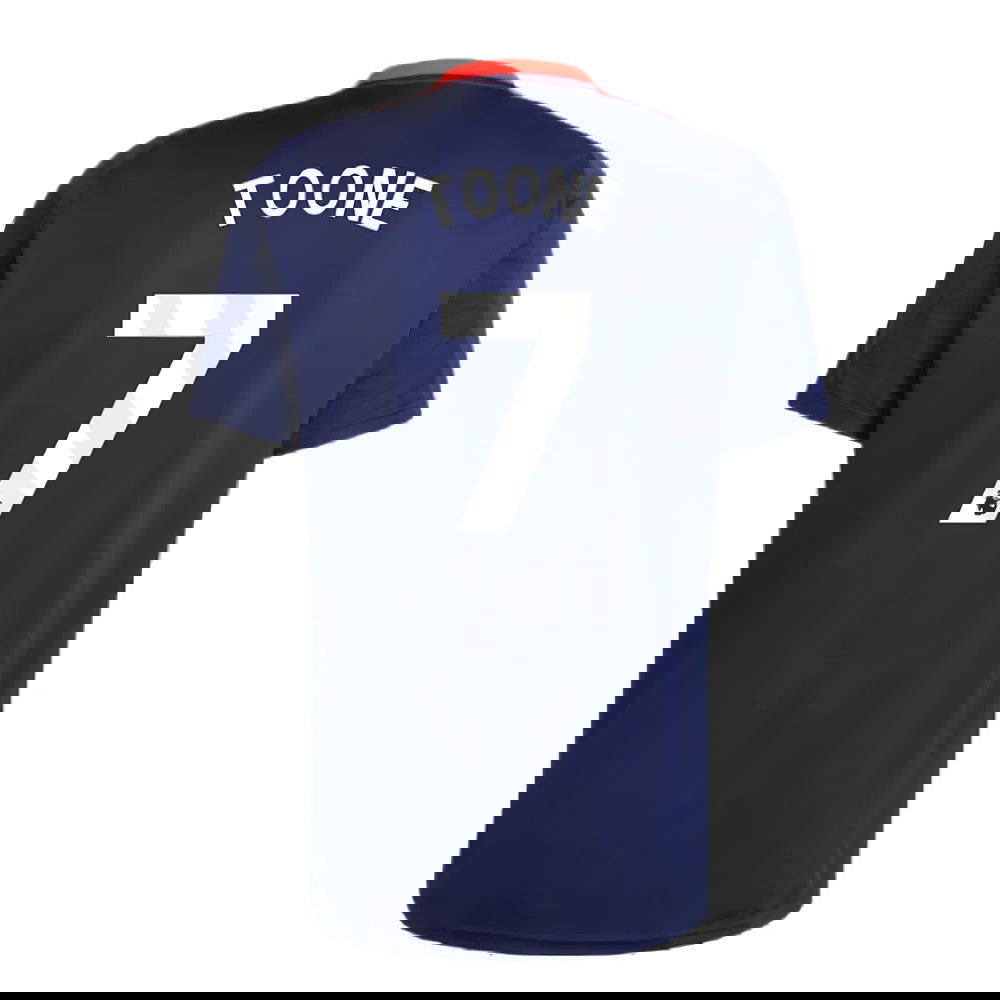 2024-2025 Man Utd Training Jersey (Night Indigo) (Toone 7)