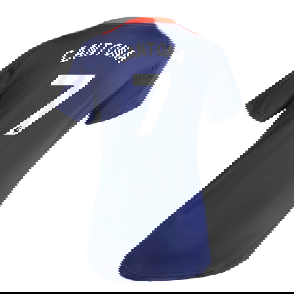 2024-2025 Man Utd Training Jersey (Night Indigo) - Womens (Cantona 7)