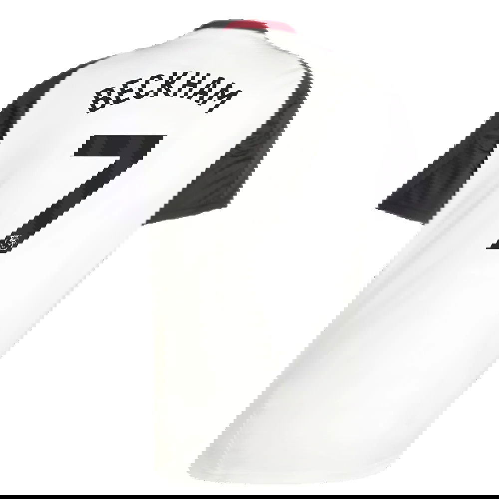 2024-2025 Man Utd Training Jersey (Off White) (Beckham 7)