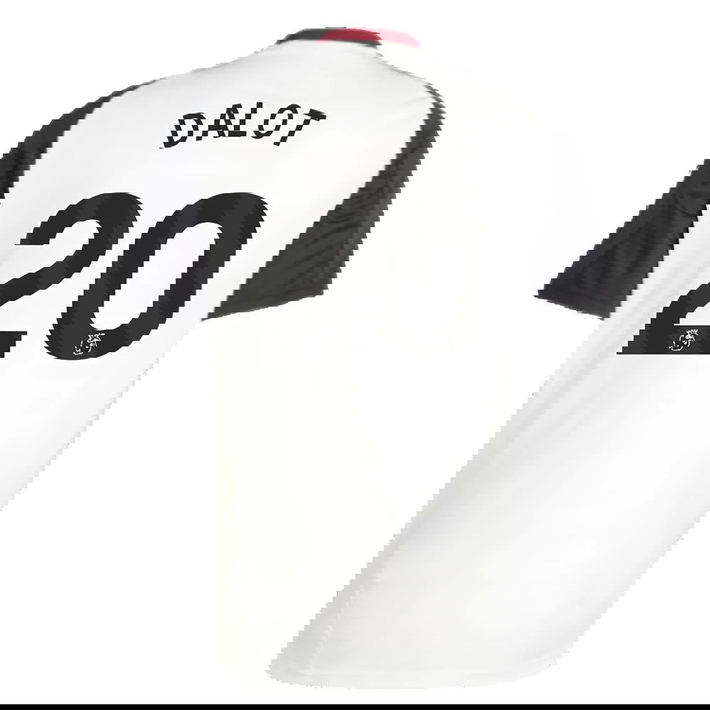 2024-2025 Man Utd Training Jersey (Off White) (Dalot 20)